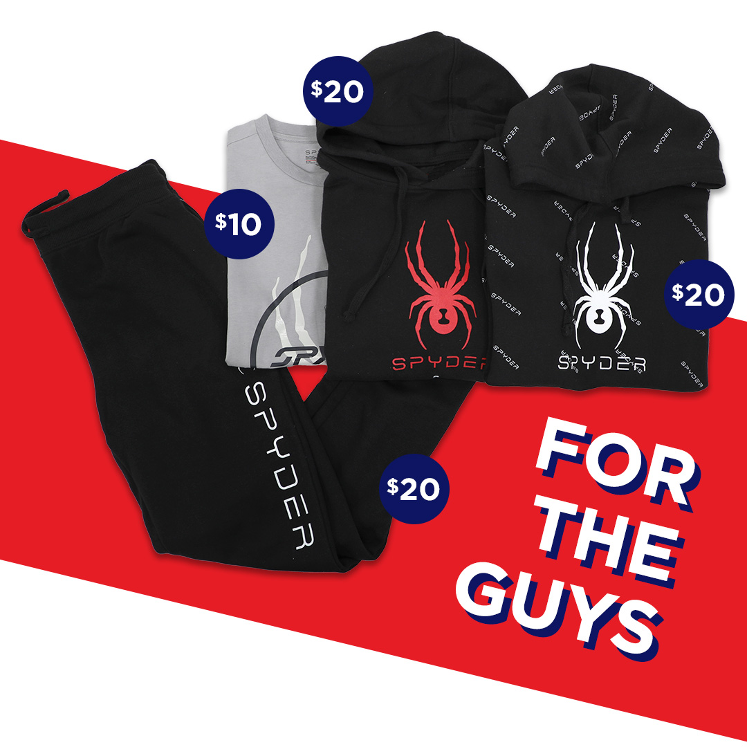 Men's Spyder Collection of sweatshirts and sweatpants